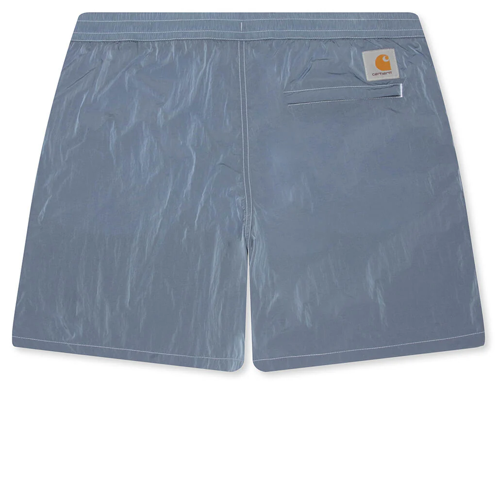 Canby Swim Trunks - Gentle Blue/White - Image 2
