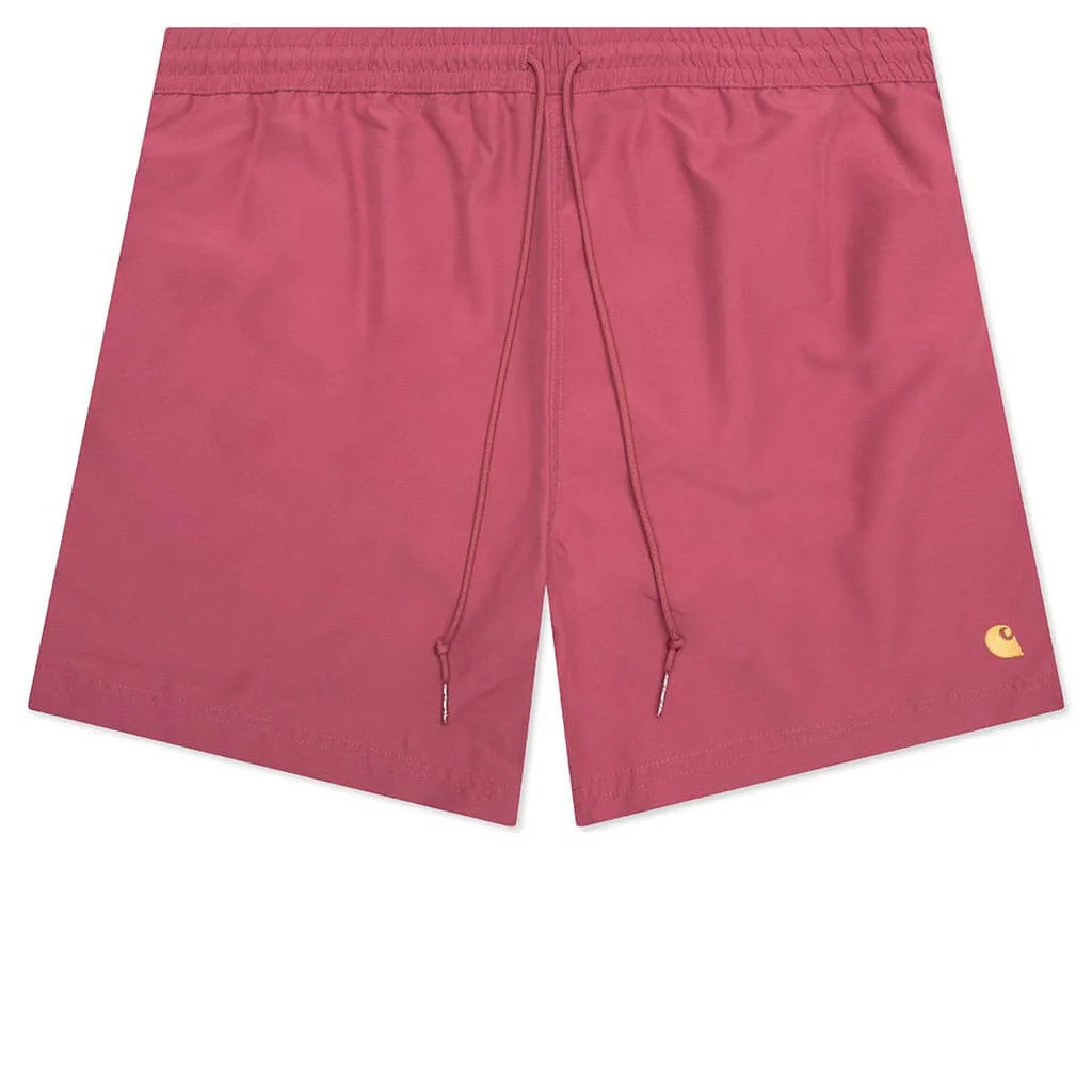 Chase Swim Trunks - Punch/Gold
