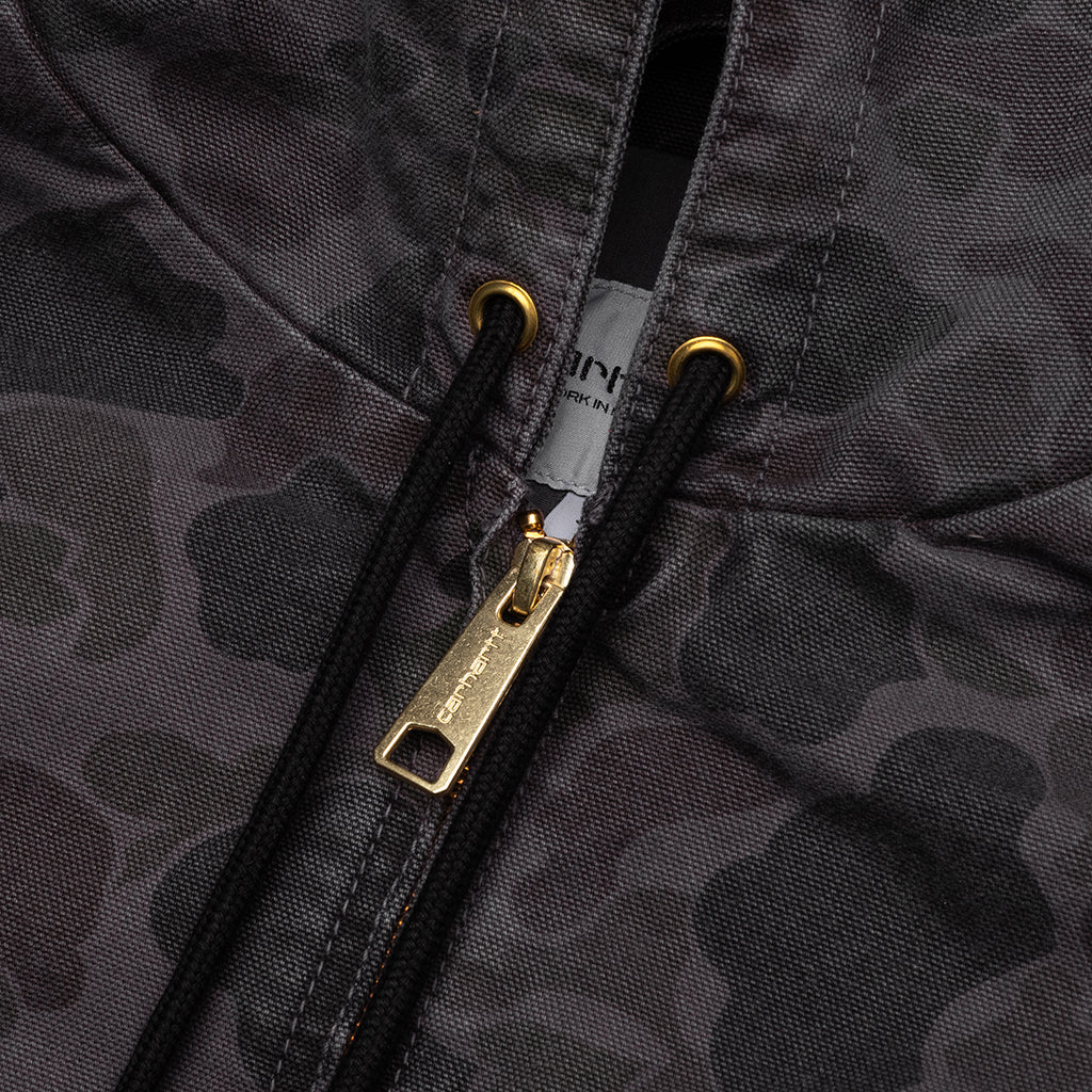 Duck Active Jacket Garment Dyed - Camo Duck Green/Graphite - Image 3