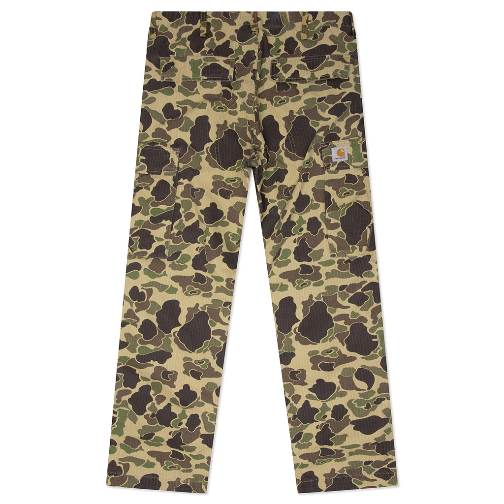 Duck Cargo Pant - Camo Duck Green Stone Washed - Image 2