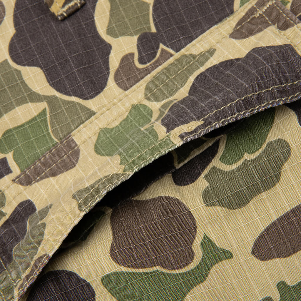 Duck Cargo Pant - Camo Duck Green Stone Washed - Image 3
