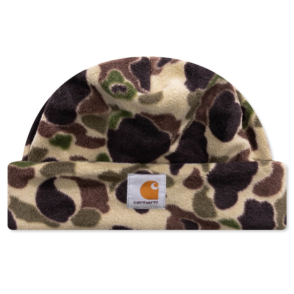 Expedition Beanie - Green Camo Duck