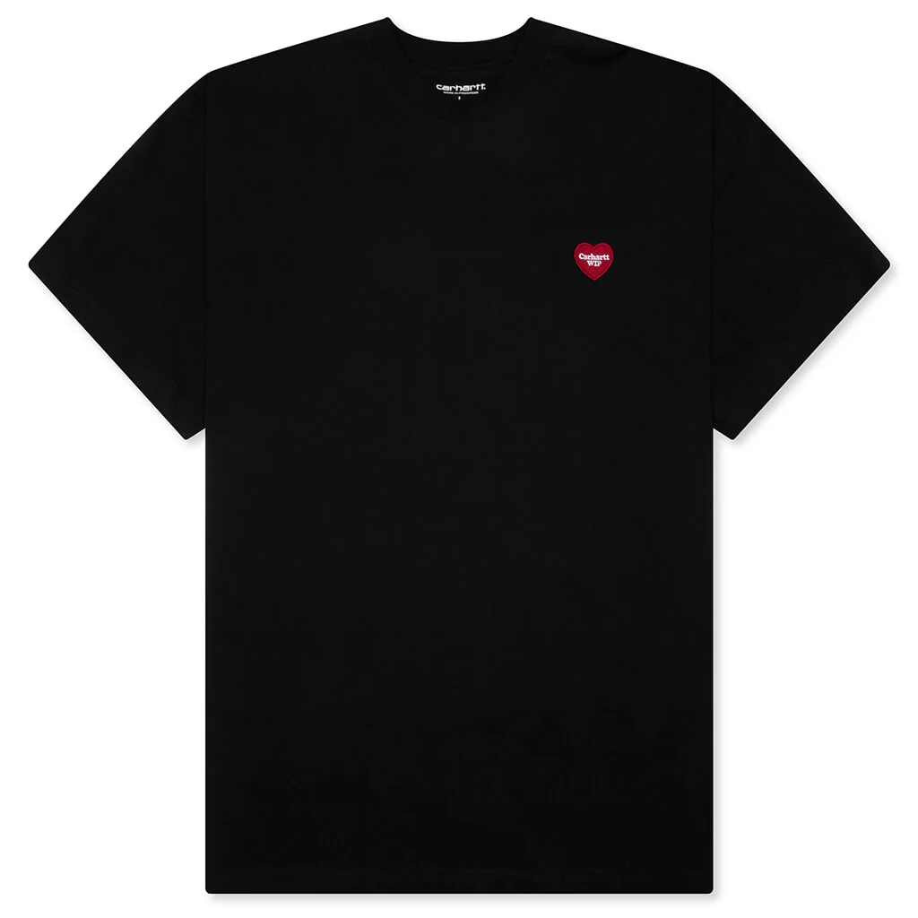 Heart II Hartt S/S T-Shirt - Black
