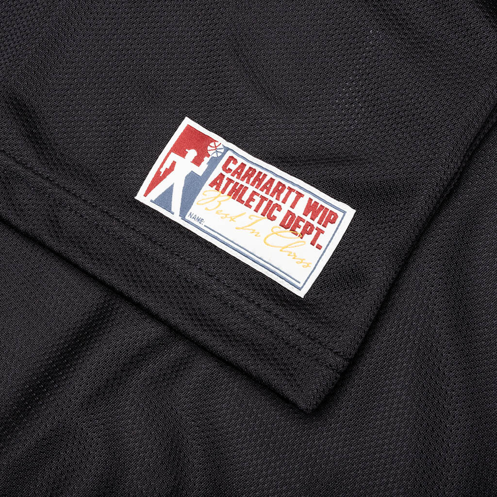 L/S Detroit Mesh T-Shirt - Black/Conifer/Wax - Image 4