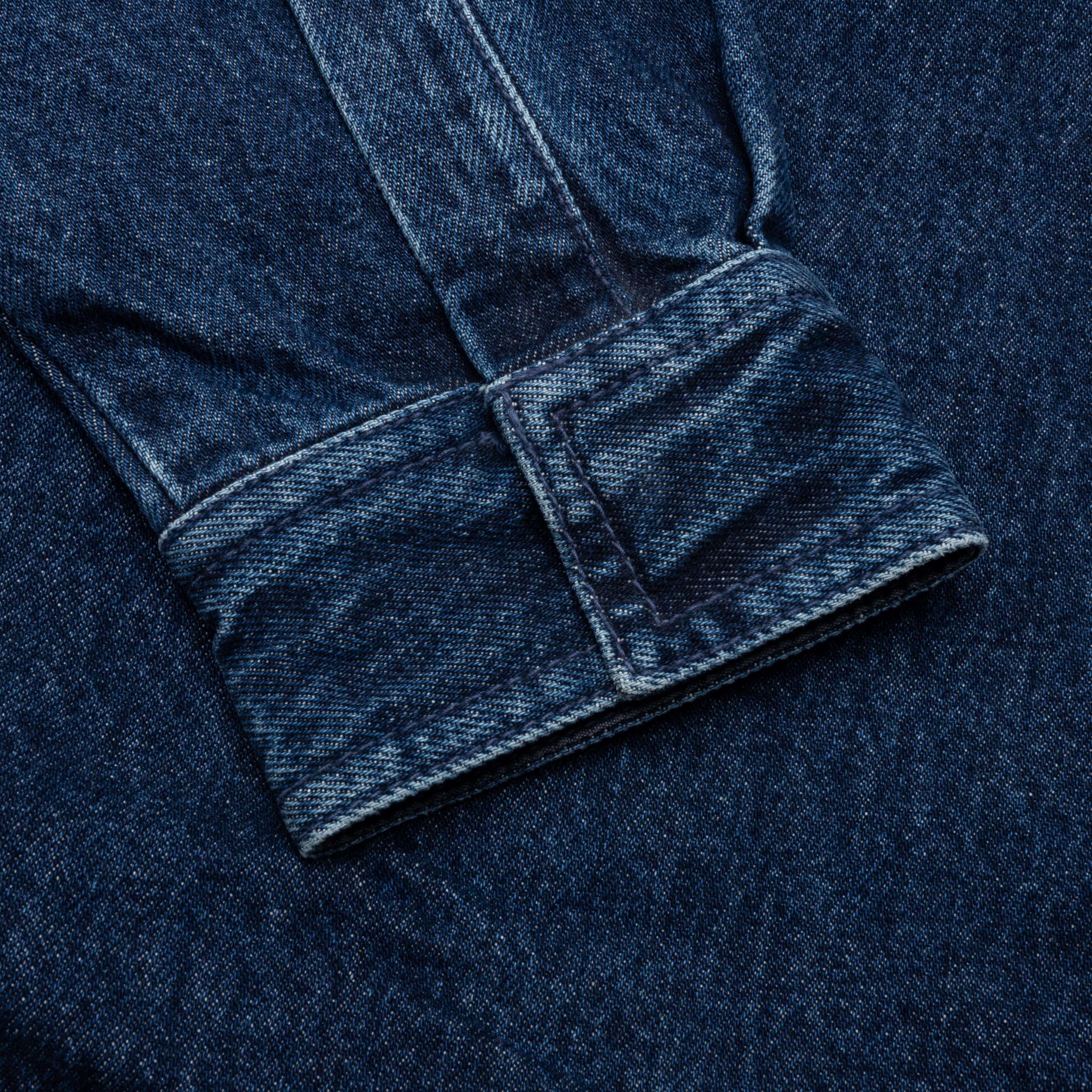 Monterey Shirt Jacket - Blue Stone Washed - Image 4