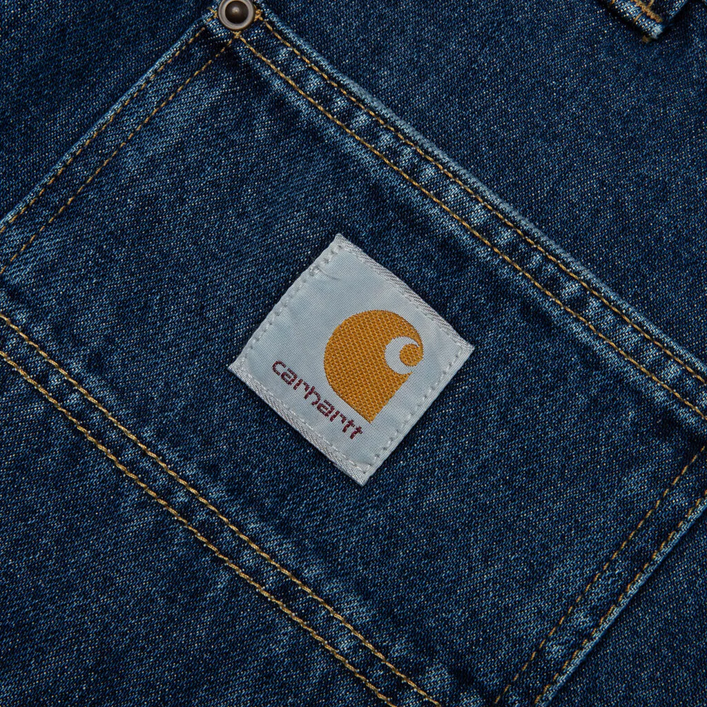 OG Double Knee Short - Blue Stone Washed - Image 6