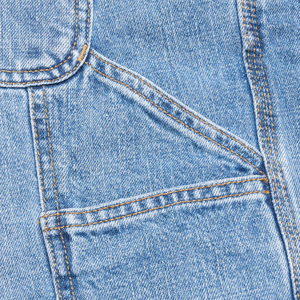 OG Single Knee Short - Blue Burst Washed - Image 3