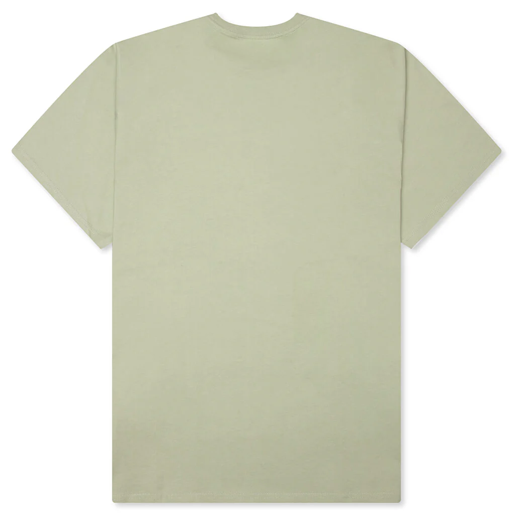 Pocket S/S T-Shirt - Pale Olive - Image 2