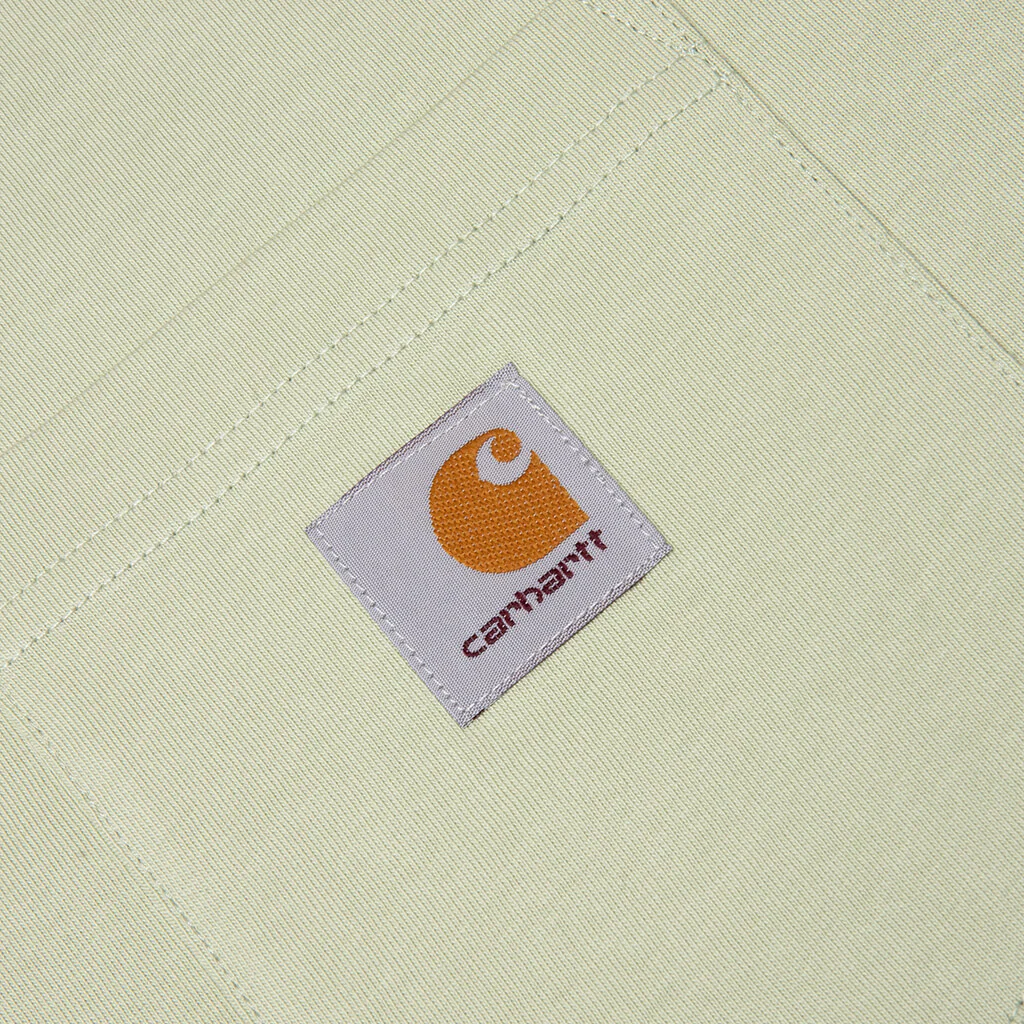 Pocket S/S T-Shirt - Pale Olive - Image 3