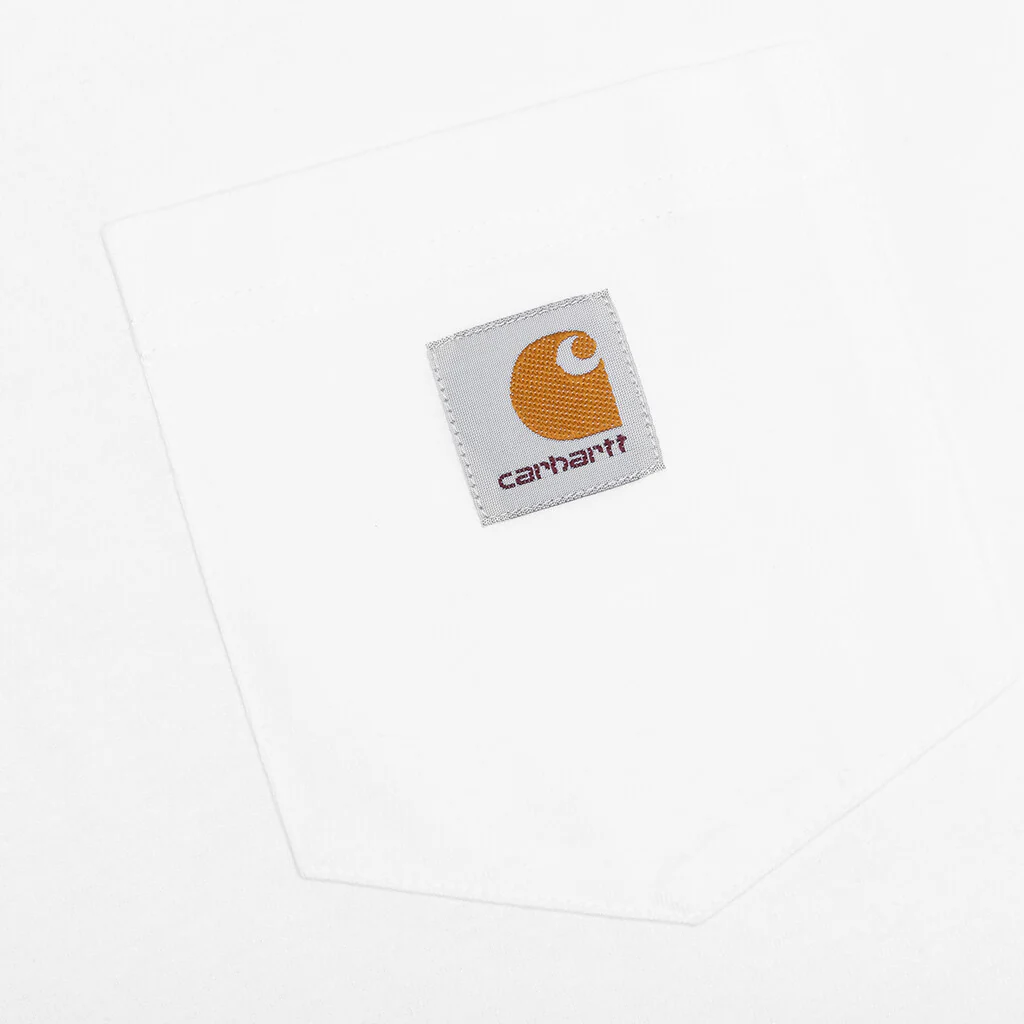 Pocket S/S T-Shirt - White - Image 3