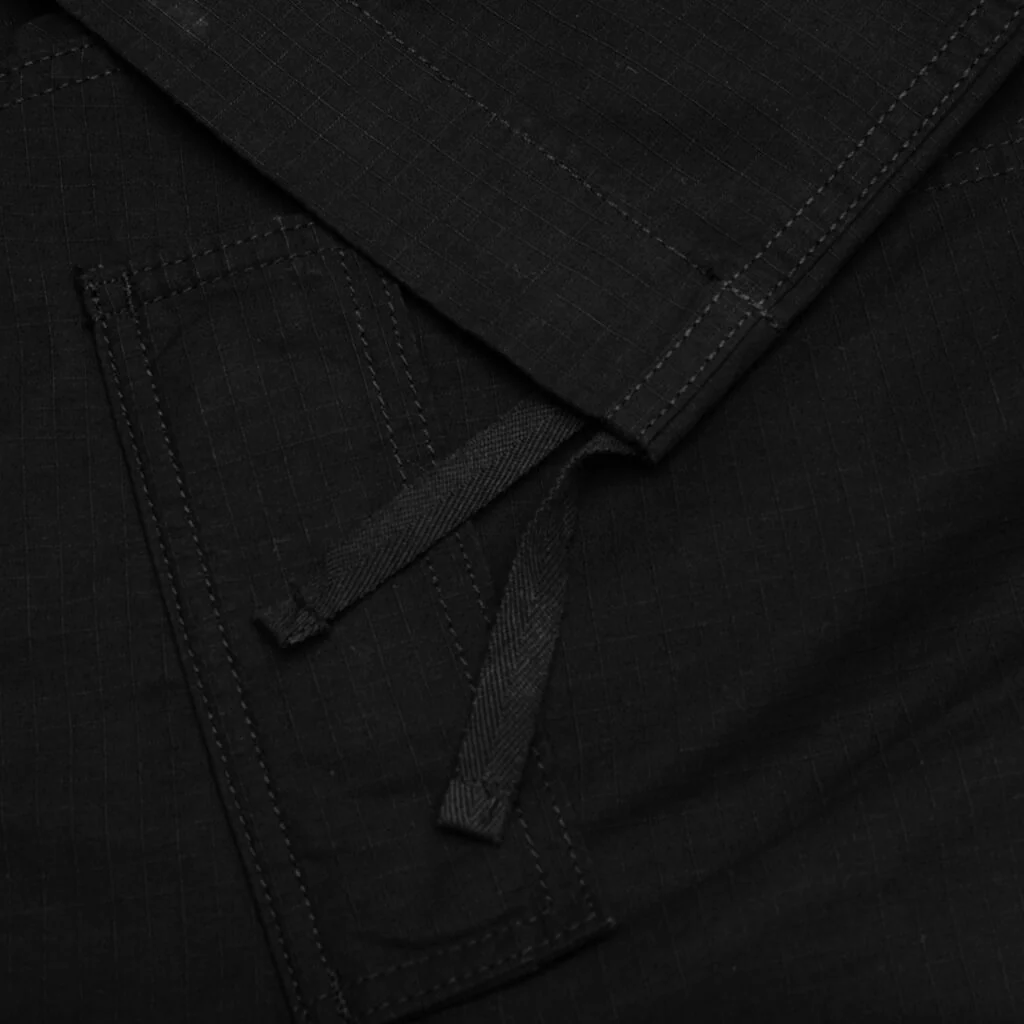 Regular Cargo Pant Rinsed - Black - Image 4