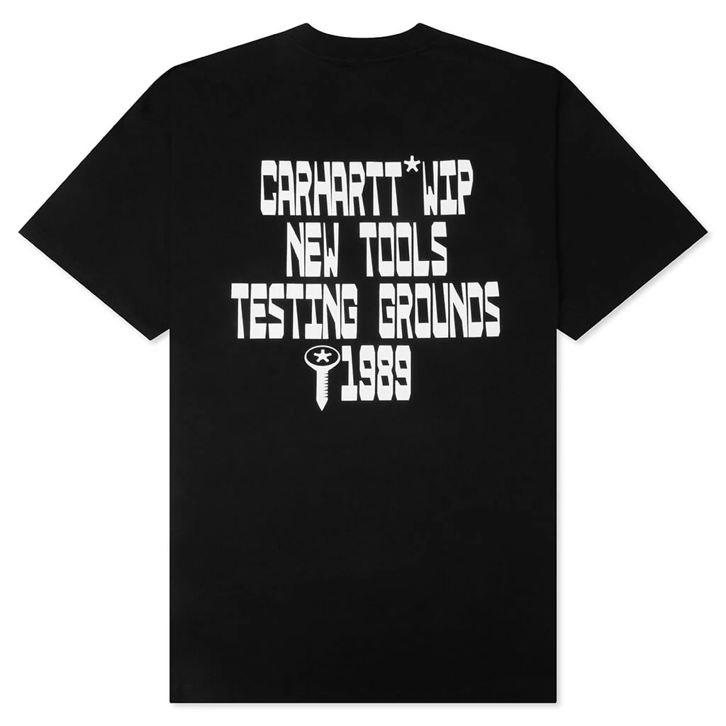 S/S Blocks T-Shirt - Black - Image 2