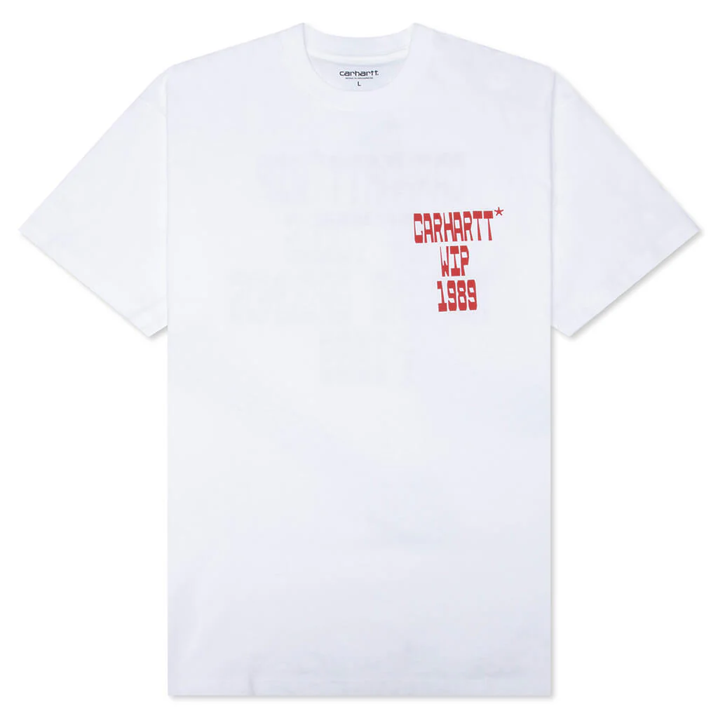 S/S Blocks T-Shirt - White