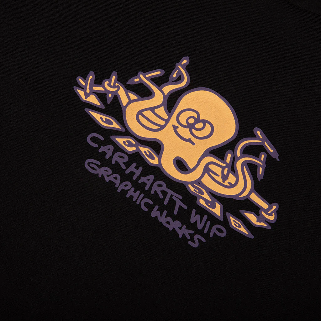 S/S Ink Lab T-Shirt - Black - Image 3