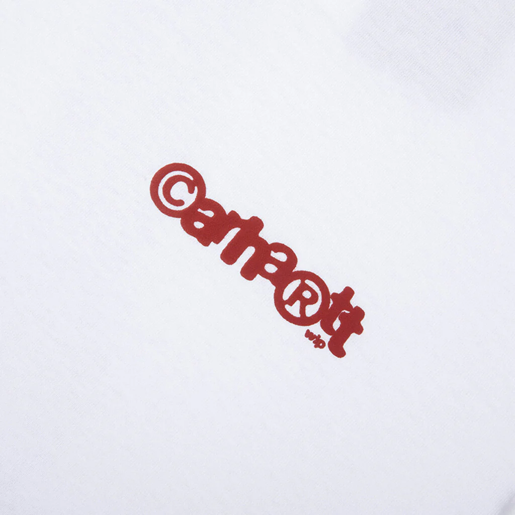 S/S Ip Ringer T-Shirt - White/Red/Red - Image 3