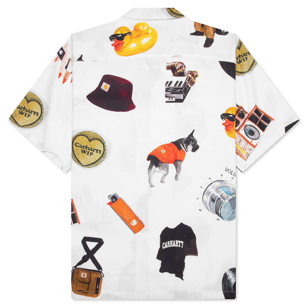 S/S Jacob Rochester Shirt - Jacob Rochester Print/Wax - Image 2