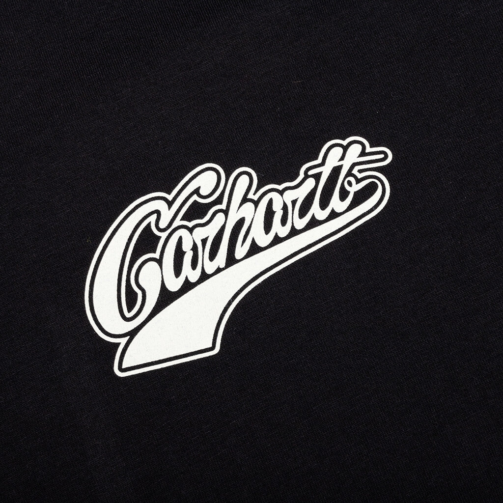 S/S Logo T-Shirt - Black - Image 4