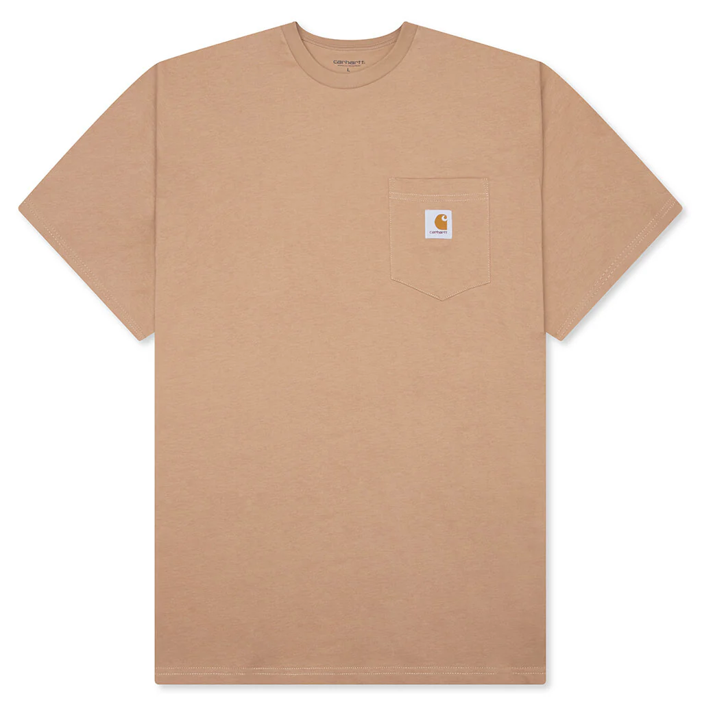 S/S Pocket T-Shirt - Peanut