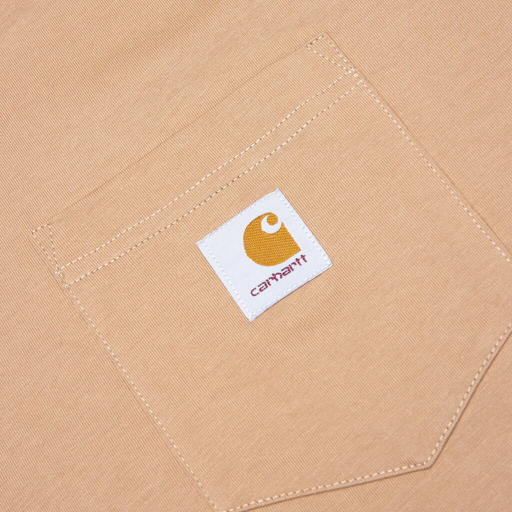 S/S Pocket T-Shirt - Peanut - Image 3