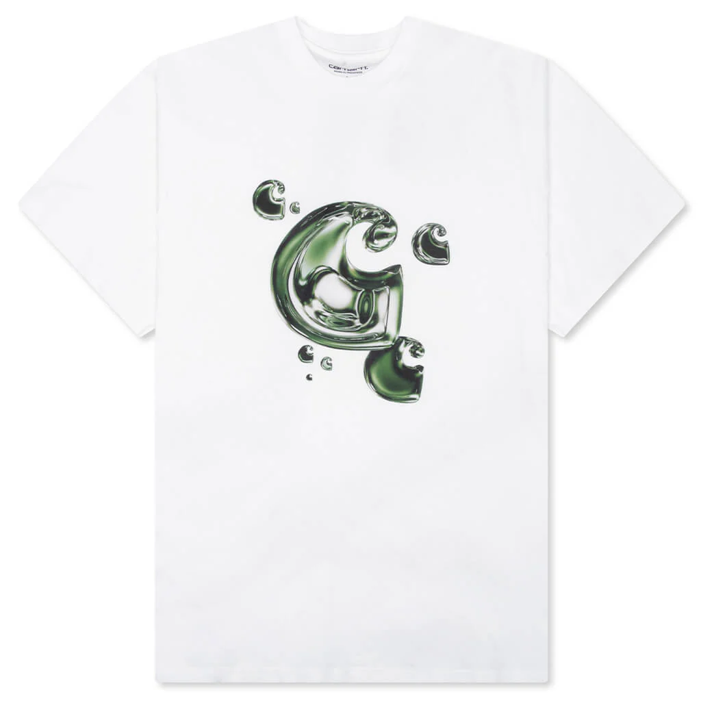 S/S Solar Chrome C-Logo T-Shirt - White