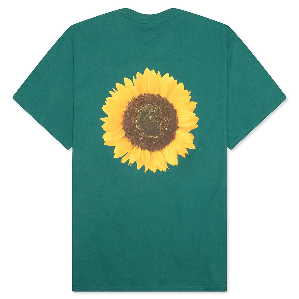 S/S Sunflower T-Shirt - Rainforest - Image 2