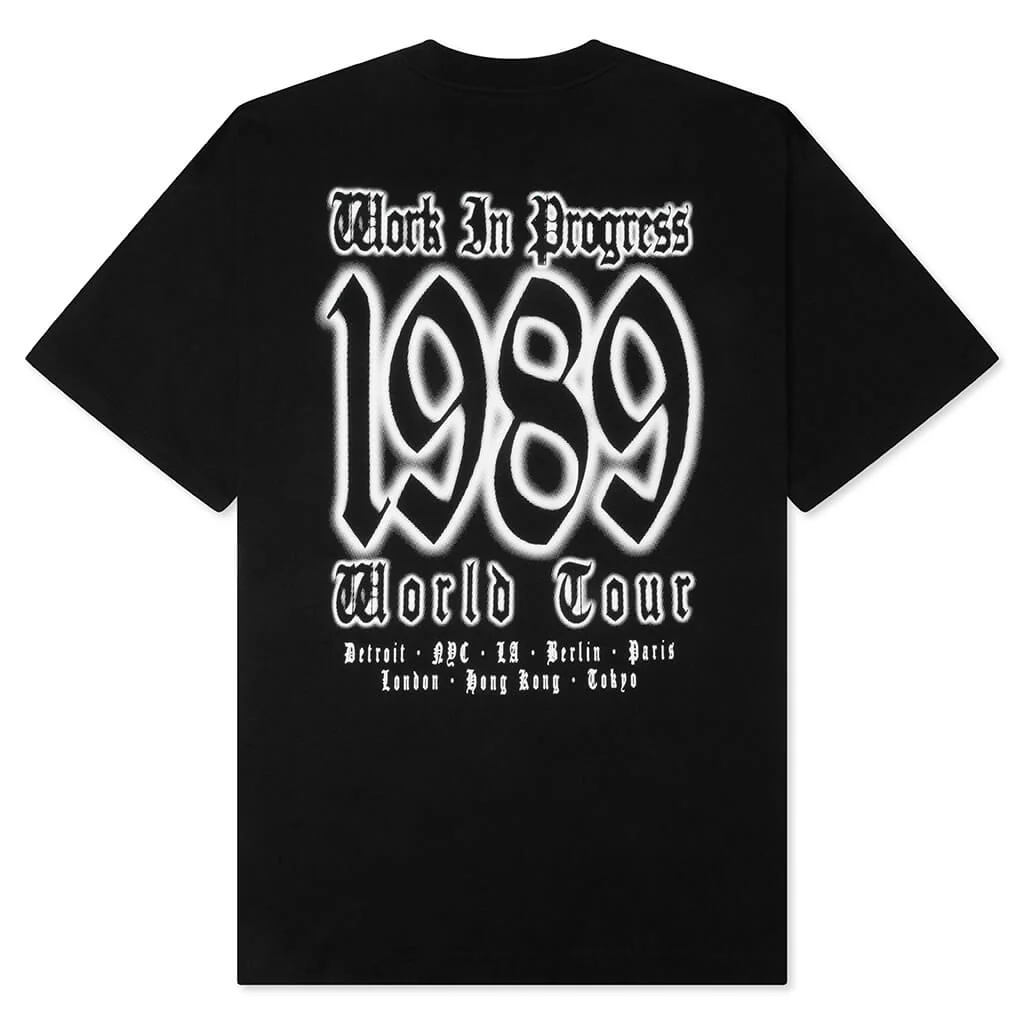S/S World Tour T-Shirt - Black - Image 2