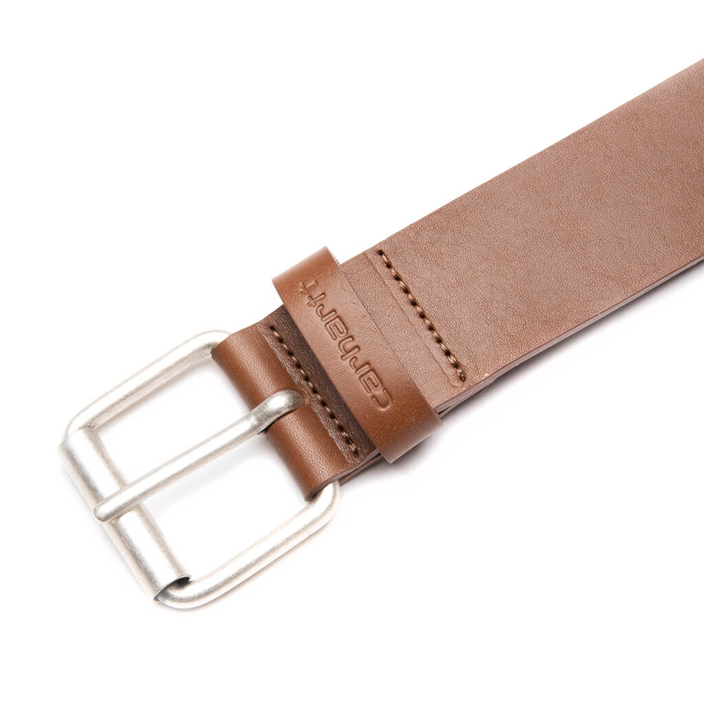Script Belt - Cognac/Silver - Image 2