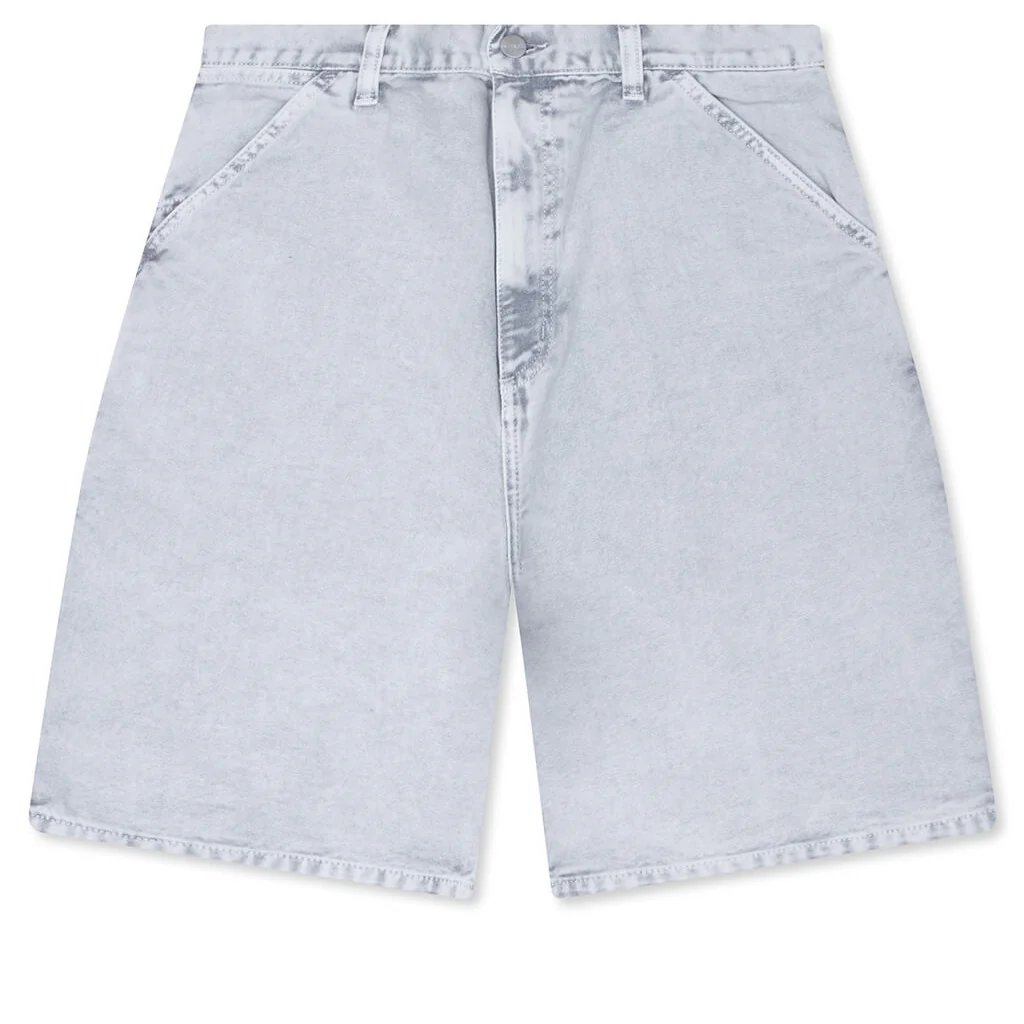 Single Knee Short - Black Chalk Wash