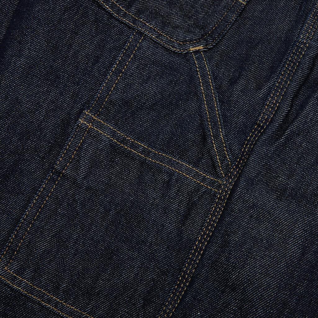 Single Knee Short - Blue Rinsed - Image 4