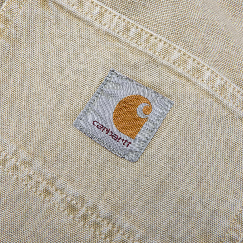 Single Knee Short - Dusty Hamilton Brown Chalk Wash - Image 3