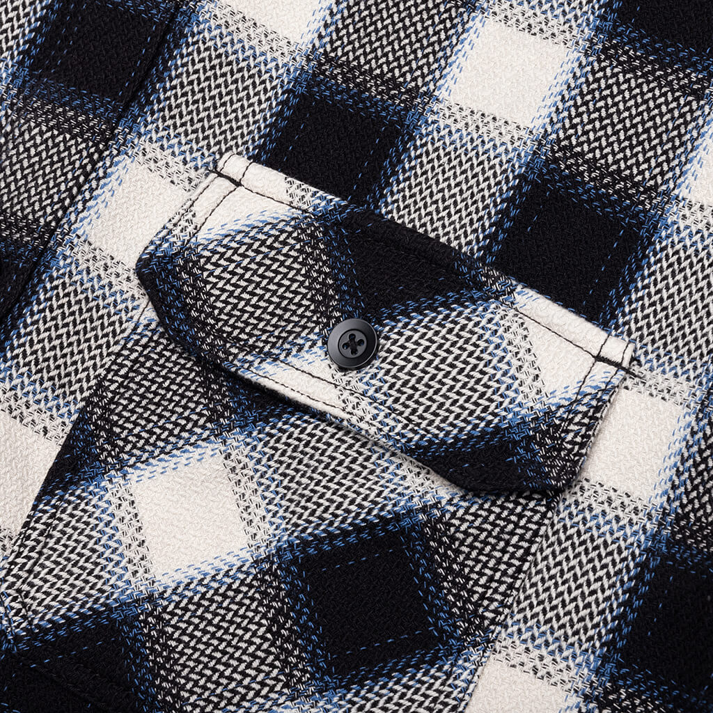 Witten Check L/S Shirt - Natural - Image 3
