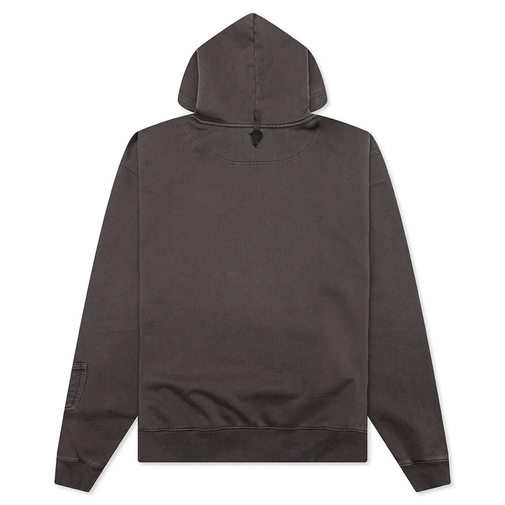Carhartt WIP x Invincible Hooded Pigment Dyed Sweat - Soot - Image 2