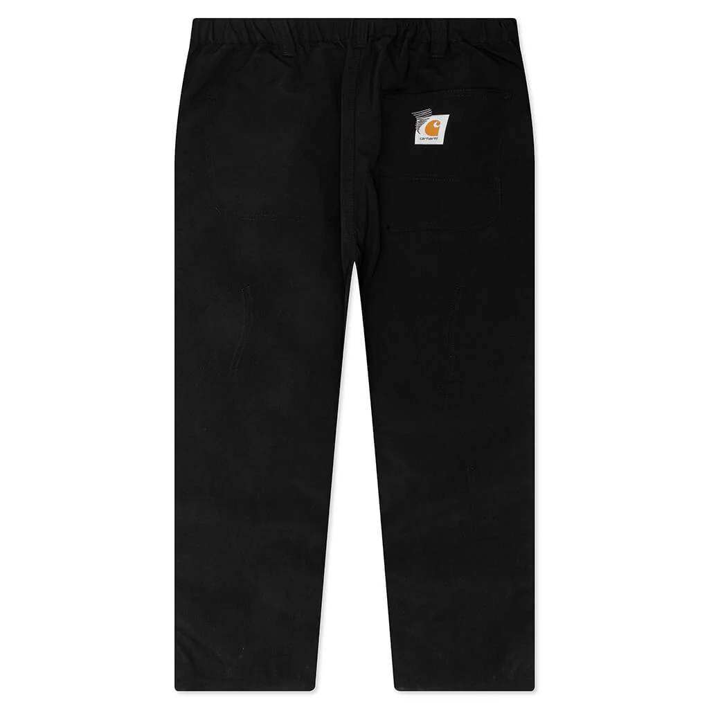 Carhartt WIP x Invincible Removed Pocket Double Knee Pant - Black - Image 2