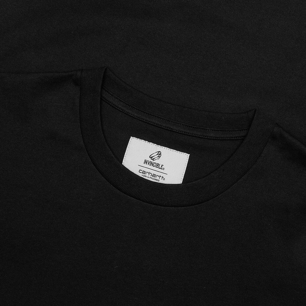Carhartt WIP x Invincible S/S Madison Duck T-Shirt - Black/White - Image 3