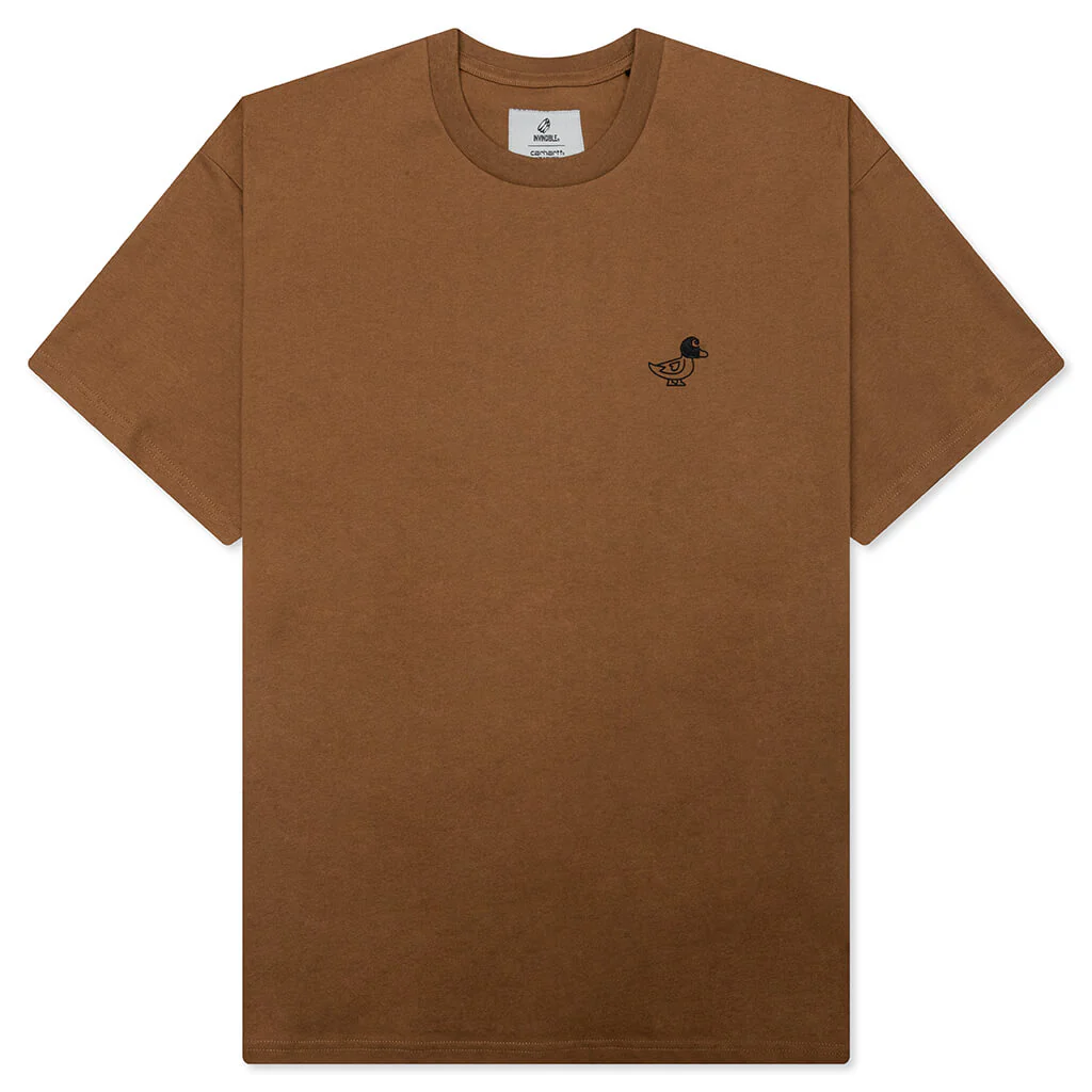 Carhartt WIP x Invincible S/S Madison Duck T-Shirt - Hamilton Brown/Black