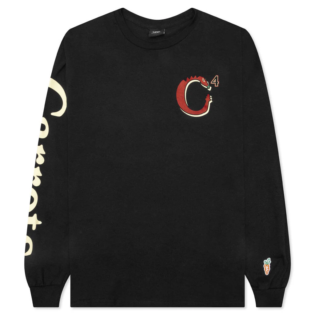 Feature x Carrots by Anwar Carrots L/S Tee - Black