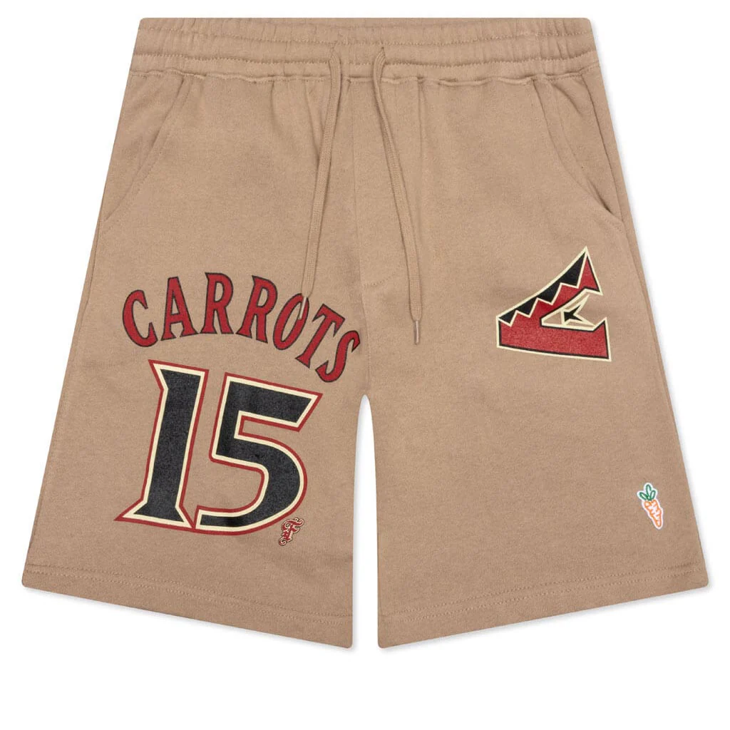 Feature x Carrots by Anwar Carrots Shorts - Tan