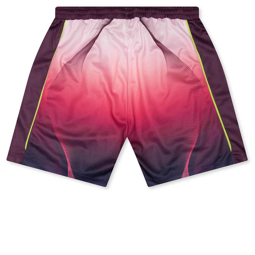 Aubergine Gradient Football Shorts - Aubergine Gradient - Image 2