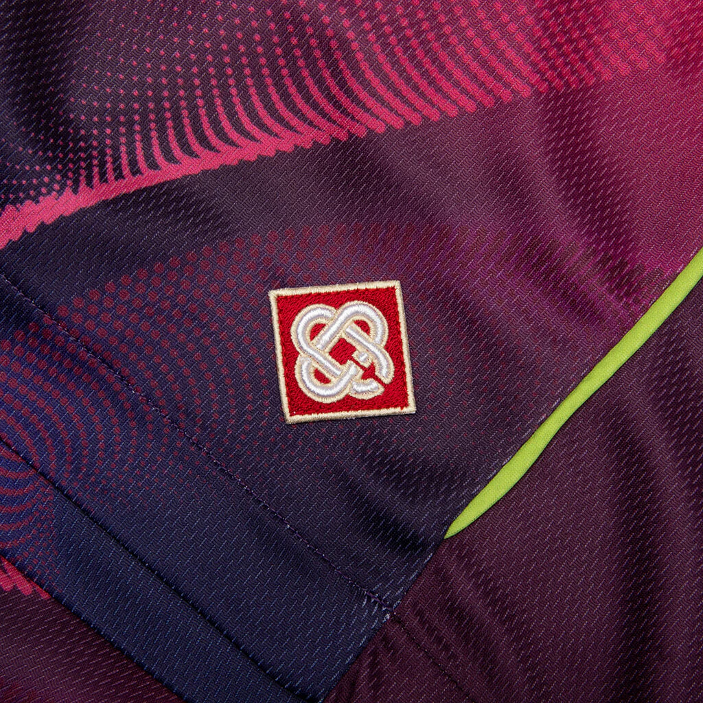 Aubergine Gradient Football Shorts - Aubergine Gradient - Image 3