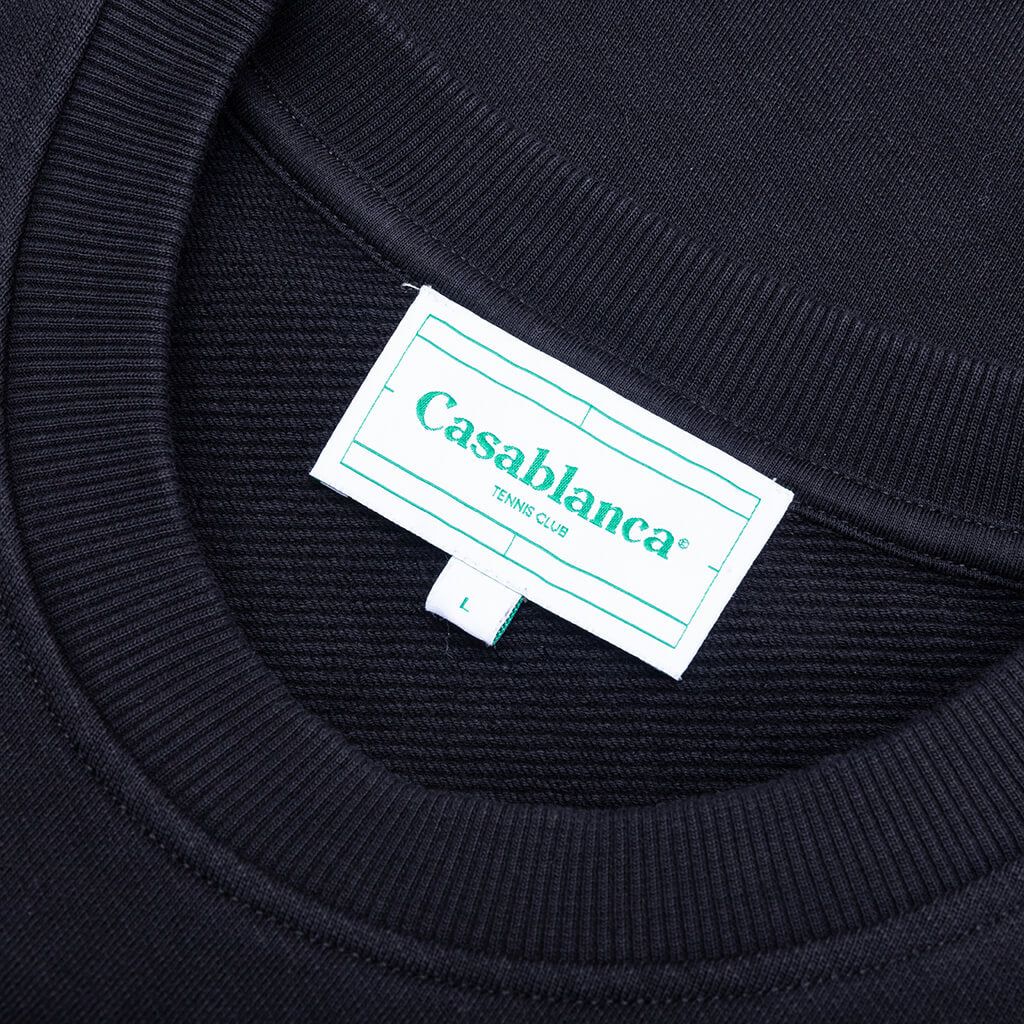 Casa Crest Embroidered Sweatshirt - Black - Image 3
