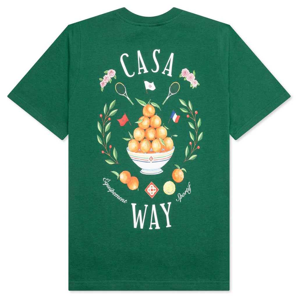 Casa Way Tee - Evergreen - Image 2