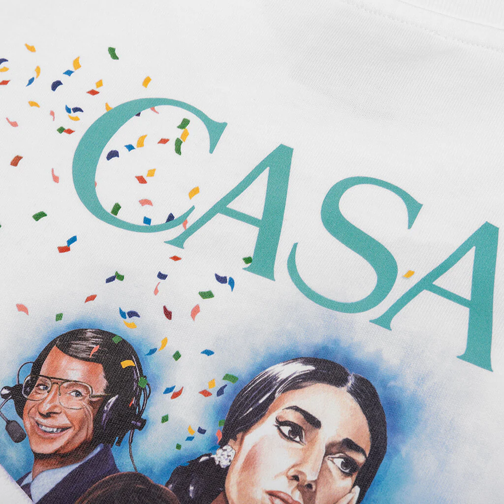 Celebration Du Sport Printed T-Shirt - White - Image 4