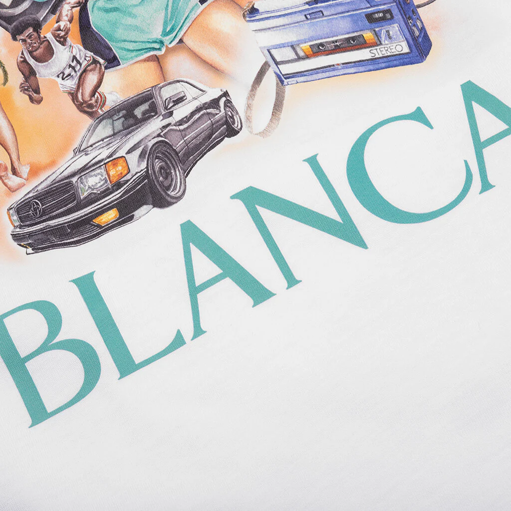 Celebration Du Sport Printed T-Shirt - White - Image 5