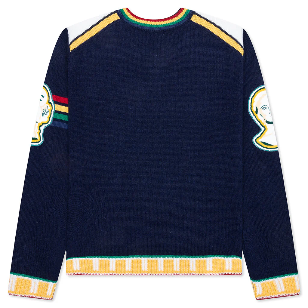 Fraternity Jumper - Navy - Image 2