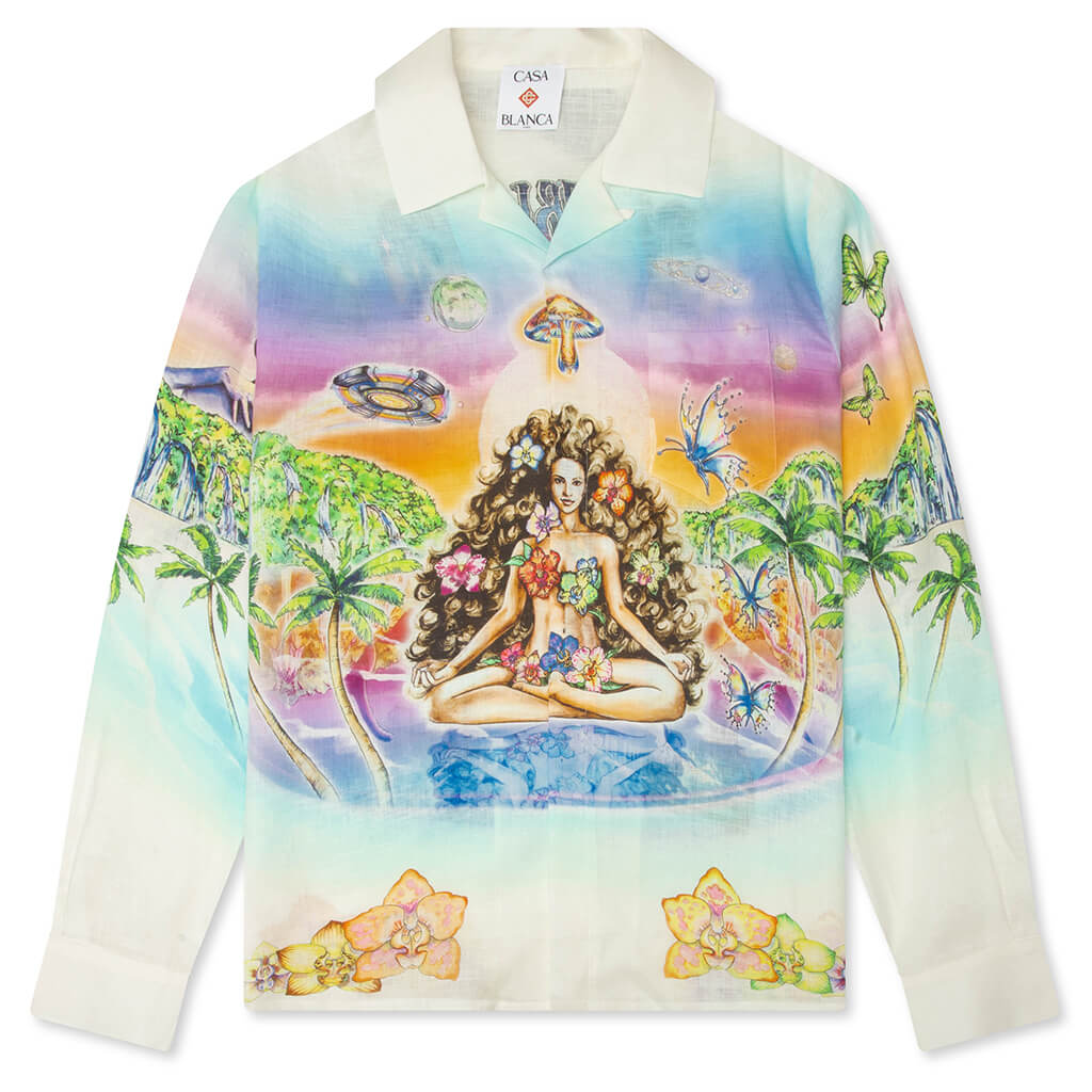 Innersense Innocence Long Sleeve Linen Shirt - Multicolour