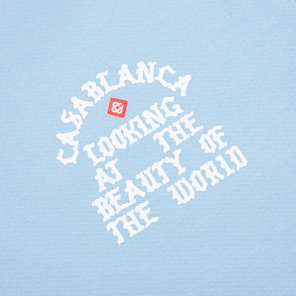 Looking at the Beauty of the World Sweatshirt - Pale Blue - Image 4