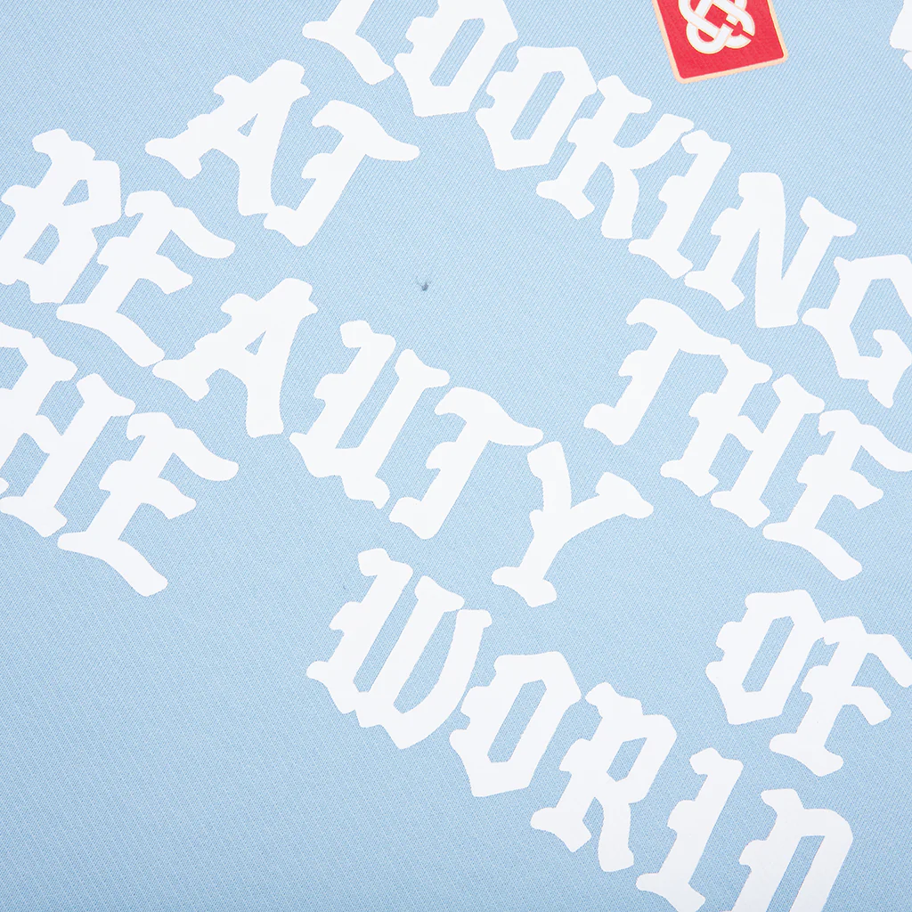 Looking at the Beauty of the World Sweatshirt - Pale Blue - Image 5