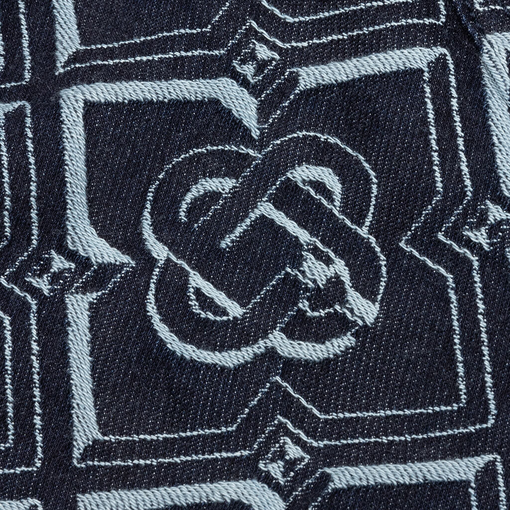 Monogram Classic Denim Straight Leg Jean - Indigo - Image 5