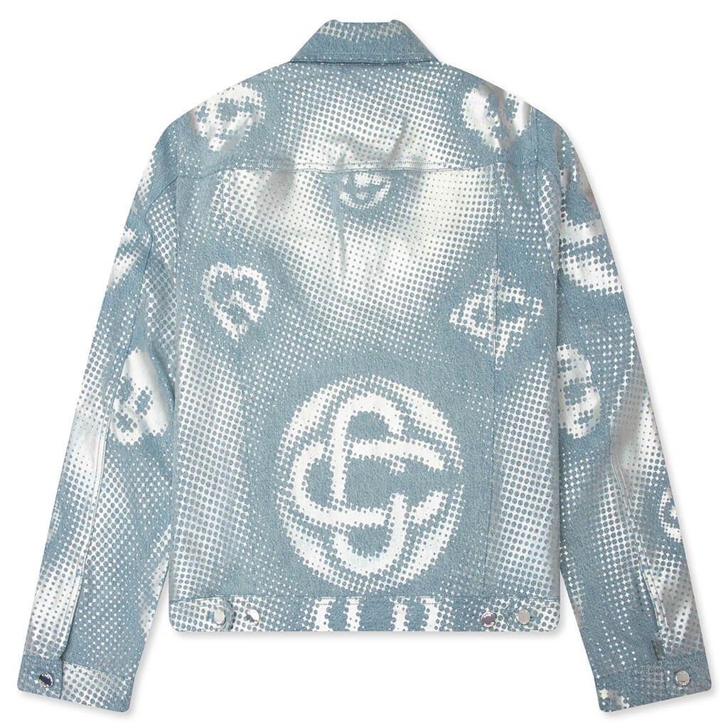 Pearlescent Monogram Denim Jacket - Pearlescent - Image 2