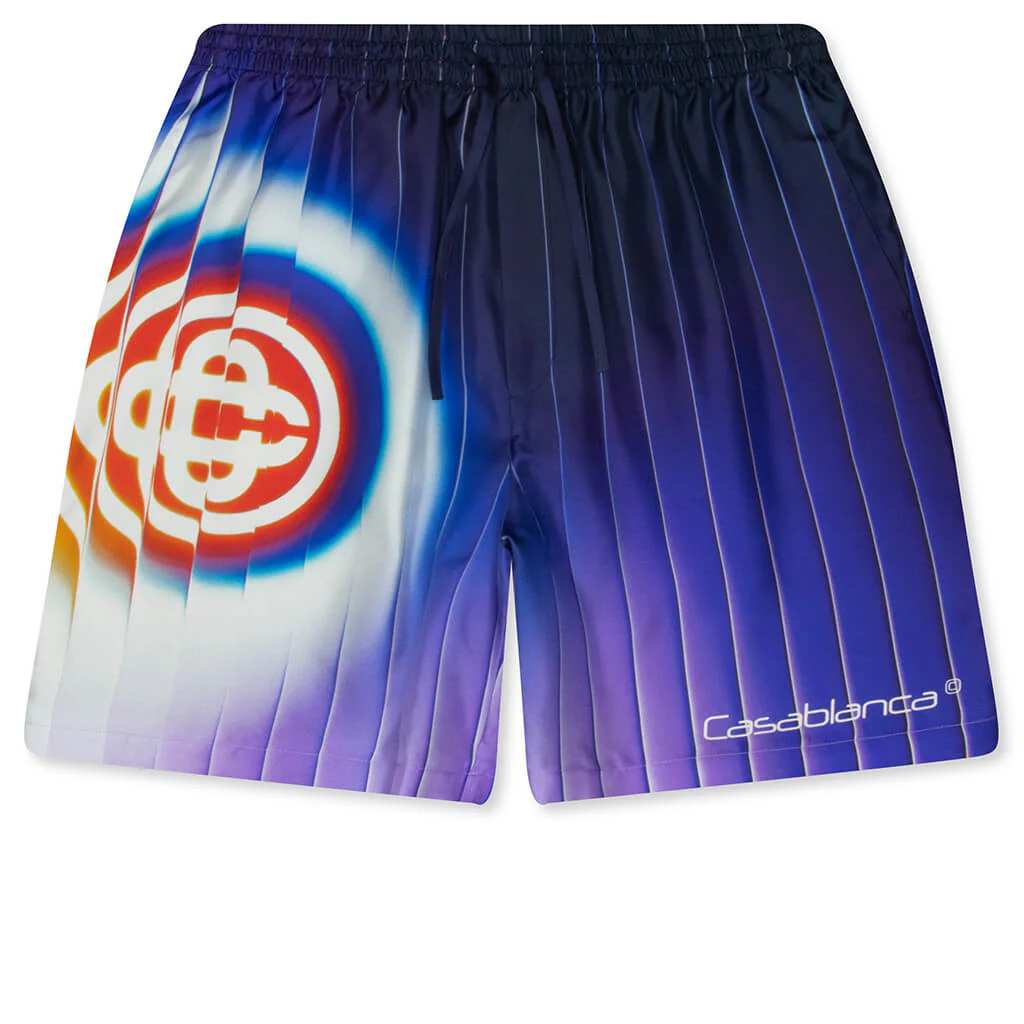 Shockwave Silk Shorts - Multicolour